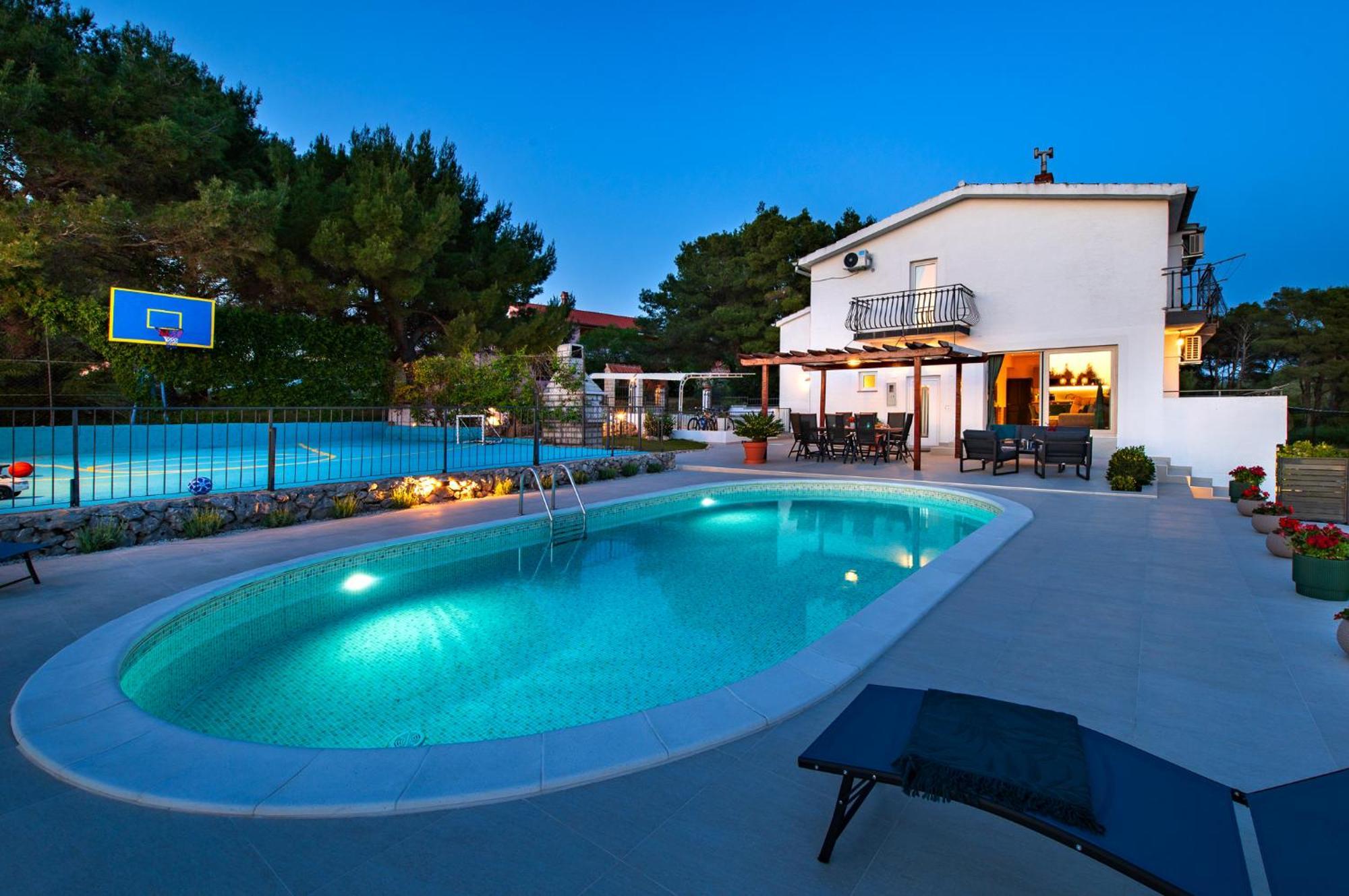Villa Plenca - Heated Pool ! Šibenik Exterior foto